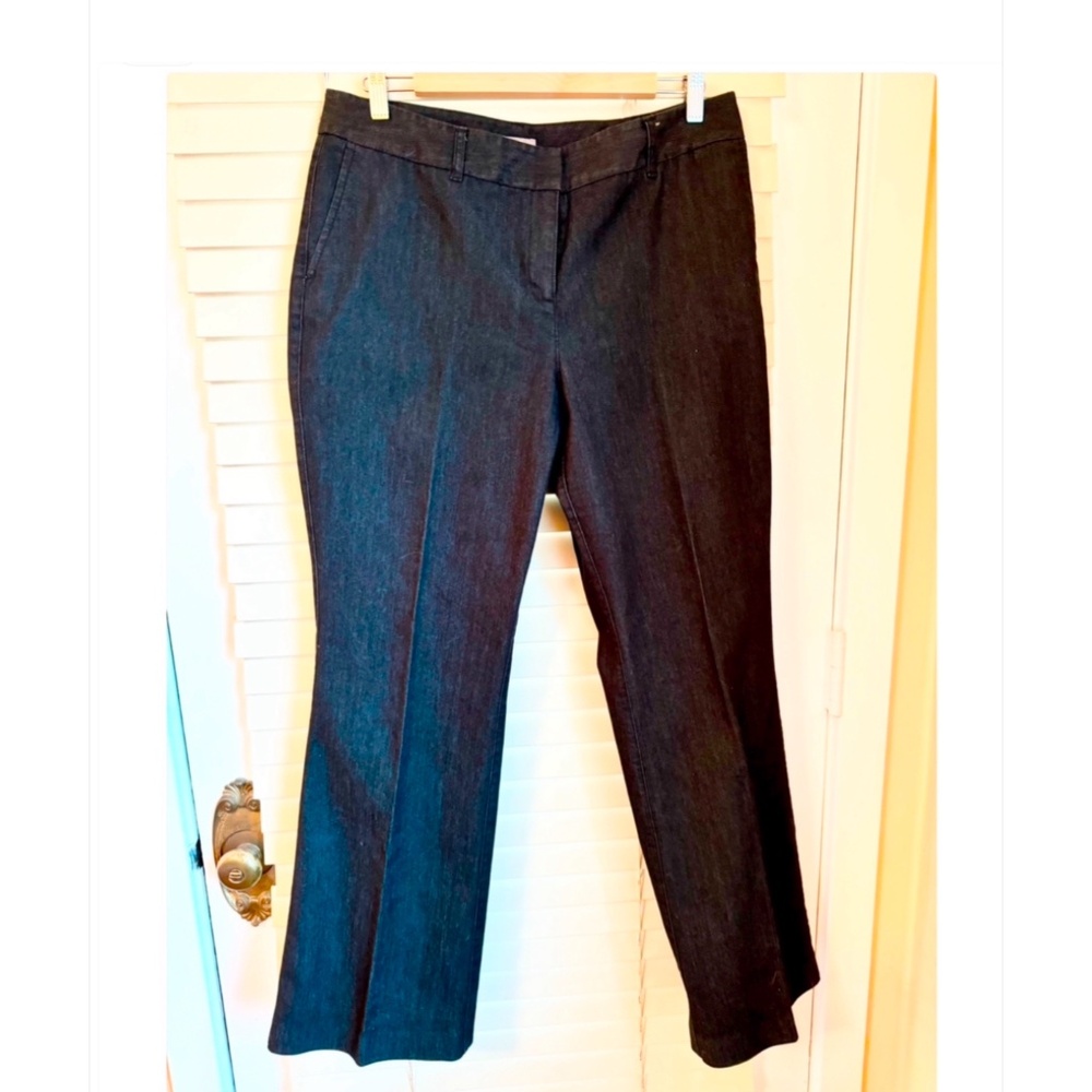 J Jill jeans, dark blue denim, size 12, like new